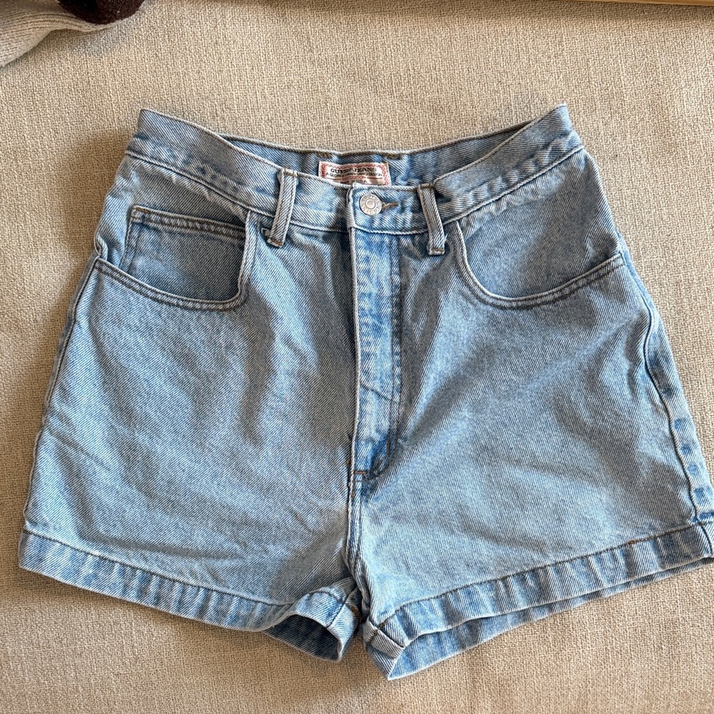 Classic Blue Denim Women's Shorts